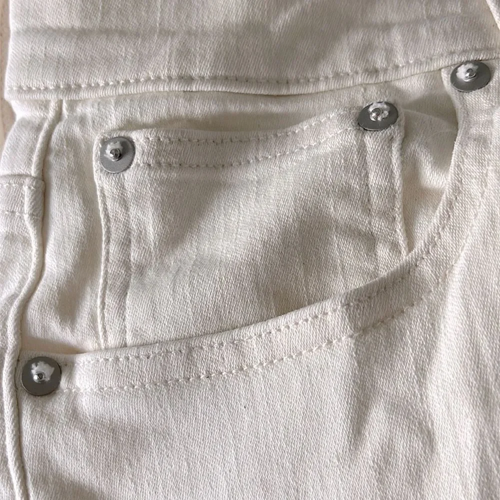 Madewell Petite Kick Out Full Length Jeans Size 28P in Vintage Canvas